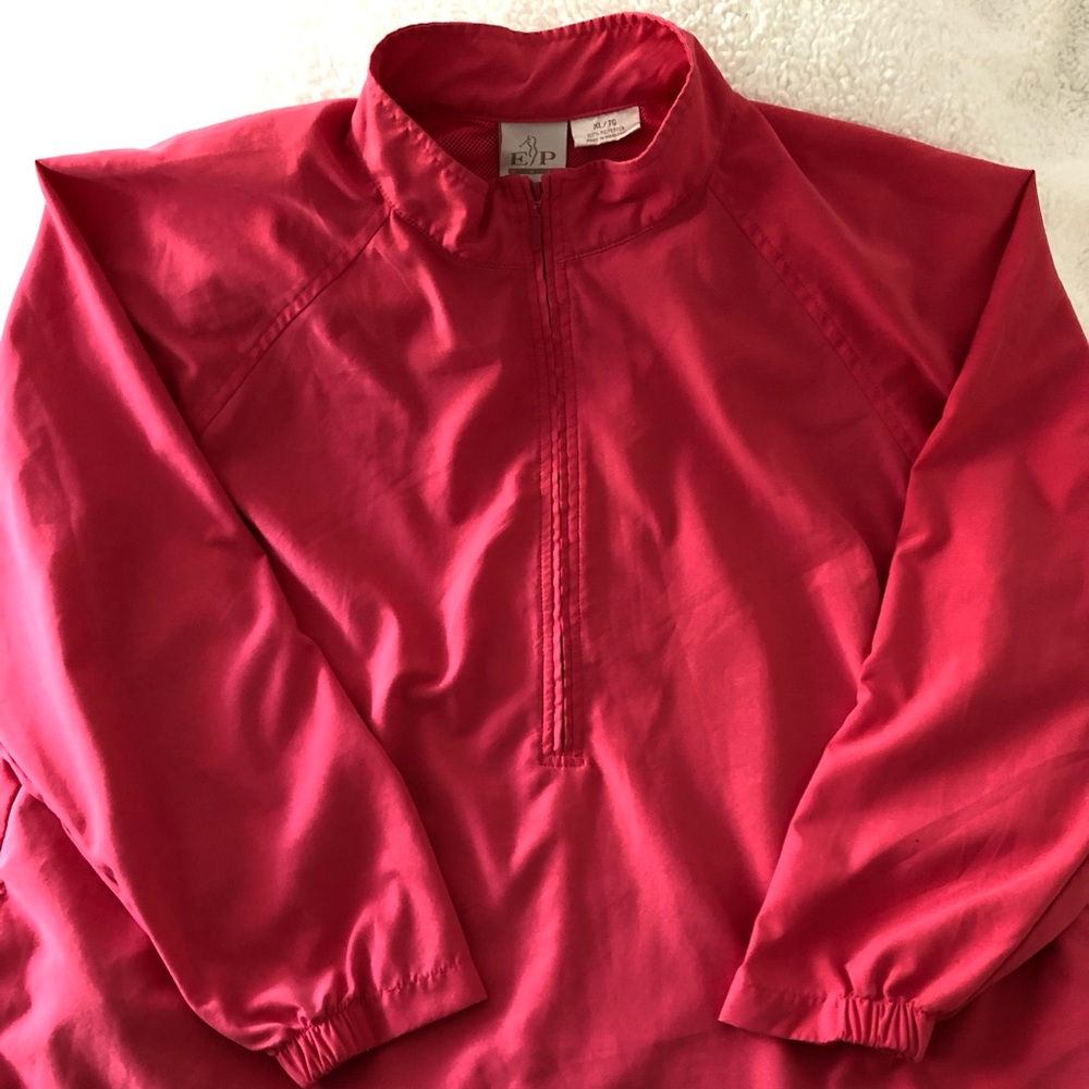 EP Pro Golf Pullover Windbreaker XL in Pink